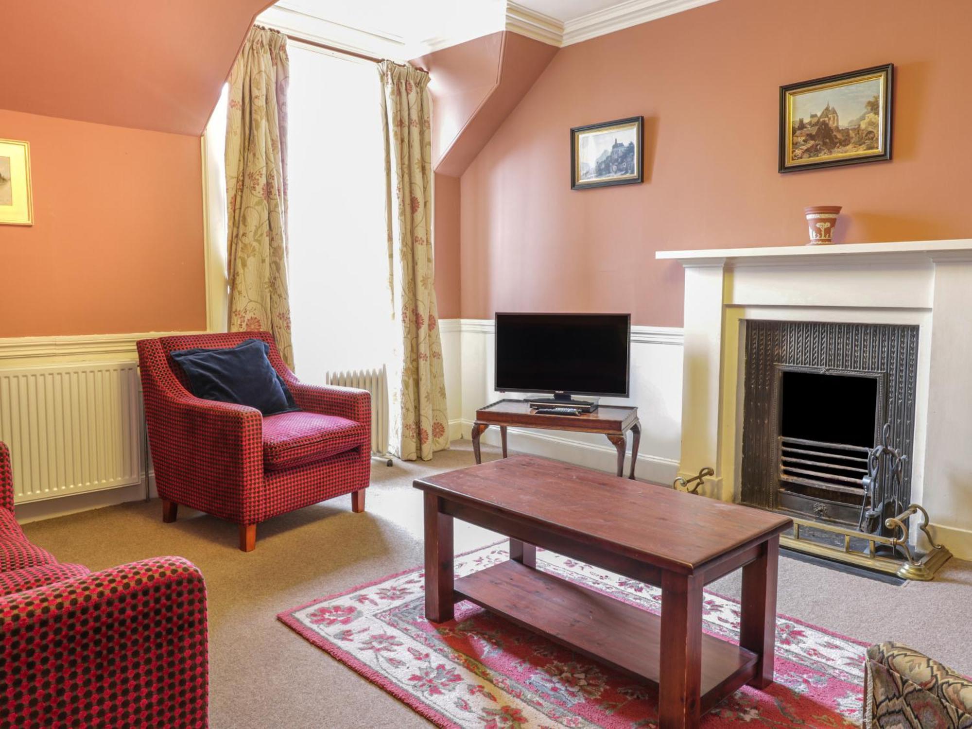 Upper West Wing Flat - Tarvit Apartment Cupar Luaran gambar