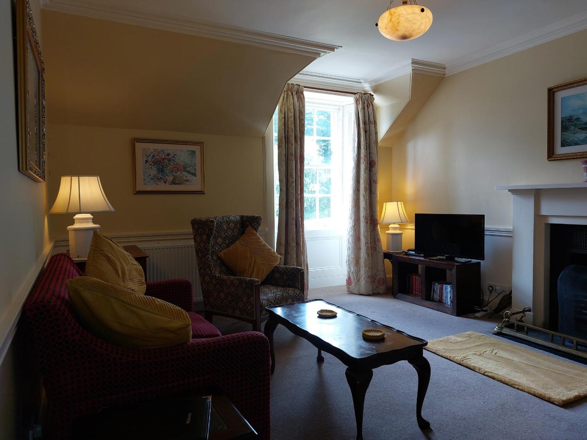 Upper West Wing Flat - Tarvit Apartment Cupar Luaran gambar